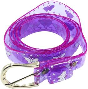 img 2 attached to BabyPrice Butterfly Fluorescent Dresses Transparent Women's Accessories and Belts