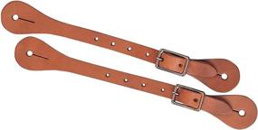 img 1 attached to 🐎 Weaver Leather Latigo Leather Spur Straps: Durable and Stylish Riding Accessories