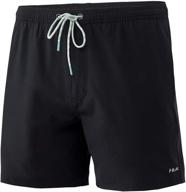 huk volly elastic shorts medium logo