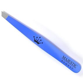 img 4 attached to Professional Stainless Steel Slant Tweezer Shave & Hair Removal