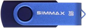 img 2 attached to Флеш-накопитель SIMMAX с дизайном вращения памяти