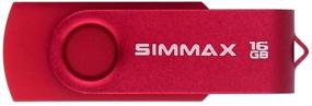 img 1 attached to Флеш-накопитель SIMMAX с дизайном вращения памяти