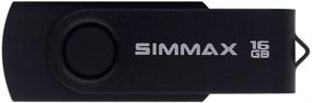 img 3 attached to Флеш-накопитель SIMMAX с дизайном вращения памяти