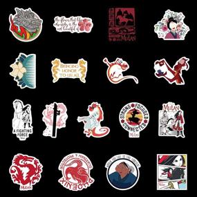 img 3 attached to Stickers Motorcycle Skateboard Graffiti No Duplicate Scrapbooking & Stamping for Stickers & Sticker Machines