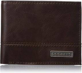 img 4 attached to 💼 Docker Security-Enhanced Passcase Wallet for Men's Accessories in Wallets, Card Cases & Money Organizers