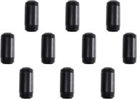 🛠️ "home tzh 10 pack threaded black painted iron pipe nipple 3/4" x 2" — ideal for diy furniture and shelving decoration (10, 2") logo