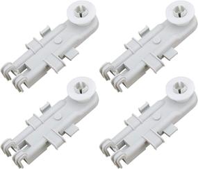 img 4 attached to 🔧 Techecook 8268655 WP8268655 Upper Rack Wheel Compatible with Whirlpool KitchenAid Ken-more Dishwasher - Replacement Set of 4