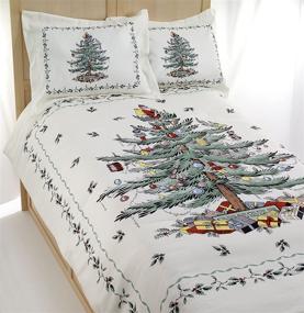img 1 attached to Avanti Linens Christmas Collection Comforter