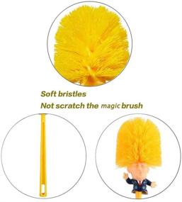 img 1 attached to 🚽 Trump Toilet Brush - Make Toilets Great Again with the Original Trump Toilet Brush Set!