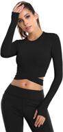 🏋️ dream slim women's tummy cross fitted crop tops for yoga, running, gym workout - short sleeve cropped tank tops logo