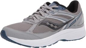 img 4 attached to Saucony Cohesion Running Black White Men's Shoes and Athletic