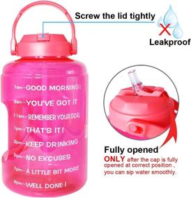 img 2 attached to 💧 BuildLife Gallon Water Bottle – Stay Hydrated and Stay Motivated!