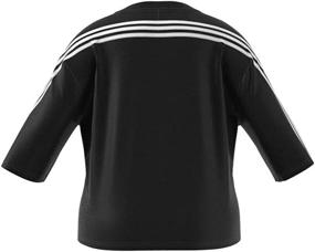 img 1 attached to Adidas Womens 3 Stripes Hazy Medium Sports & Fitness for Team Sports