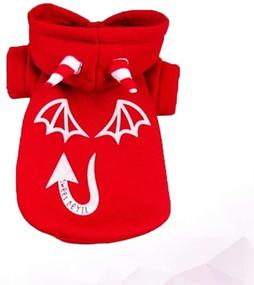 img 2 attached to POPETPOP Halloween Costume Devil Hoodie