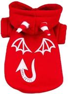 popetpop halloween costume devil hoodie logo