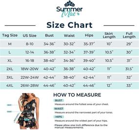 img 1 attached to 👙 Summer Mae Swimdress Swimsuit XXL: Stylish Women's Clothing for Swimwear & Beachwear