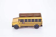 🚌 decentgadget school bus pen holder: organize your desk with this stylish car shaped pencil pot логотип