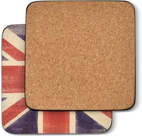 img 2 attached to 🌈 Enhance Your Table Décor with Pimpernel 2010268410 Coasters - Multicolored and Perfectly Sized