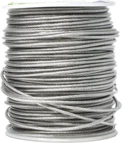 img 4 attached to 📸 Premium Mandala Crafts Heavy Duty Stainless Steel Picture Hanging Wire- Perfect for Pictures, Mirrors, Frames, Art Display - 1.5mm 164 FT 110 LB