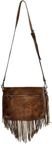 img 3 attached to 👜 ZLYC Handmade Fringed Leather Bohemian Women's Handbags, Wallets, and Crossbody Bags