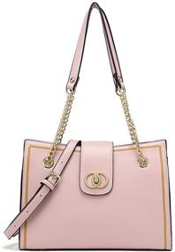 img 4 attached to CLUCI Handbags Leather Designer Shoulder Women's Handbags & Wallets and Satchels