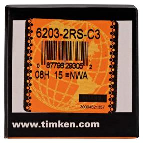 img 1 attached to Timken 6203-2RSC3 6203-2RS Deep Groove Ball Bearing - 17x40x12mm - Enhanced SEO