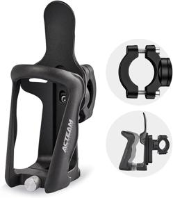 img 4 attached to Bike Cup Holder with 360° Rotation - Upgraded Expandable Design for Bicycle, Motorcycle, ATV, Stroller, Wheelchair