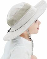 stay cool and protected: connectyle outdoor kids sun hat for fishing and hiking logo