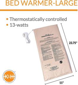 img 3 attached to 🔥 Stay Warm and Cozy with K&amp;H PET PRODUCTS Pet Bed Warmer