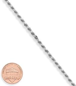 img 2 attached to Miabella Sterling Italian Diamond Cut Bracelet Girls' Jewelry