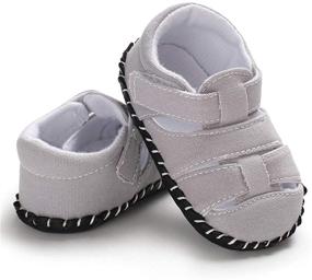 img 1 attached to ENERCAKE Toddler Sandals: Stylish Footwear for Newborn Boys' Walkers