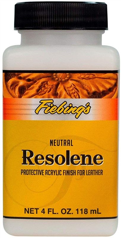 Fiebing's Acrylic Resolene Water-Repellent Leather Finish Protector, 4oz 