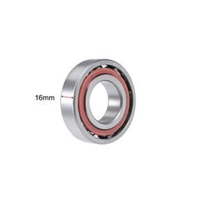 img 2 attached to Uxcell Angular Contact Bearing 30X62X16Mm
