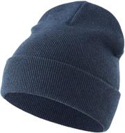 👶 home prefer baby toddler boys kids knit hat - cozy cotton cuff beanie for warm skull cap logo