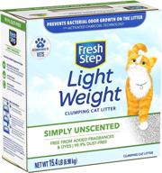 🐱 lightweight clumping cat litter - 15.4lb by fresh step logo