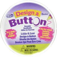 ⭕ darice design-a-button 3.625-inch 6-pack clear logo