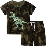 bibnice boys' dinosaur clothing bs20 tz016 - trendy toddler boy's clothing logo