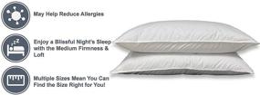 img 3 attached to Discover the Pillowtex Conformance Supreme Pillows - King: A Restful Nights Alternative