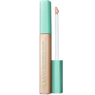 almay clear complexion concealer: matte finish with salicylic acid & aloe, oil-free, hypoallergenic, cruelty-free - fragrance-free, dermatologist tested (100 light, 0.18 oz) logo