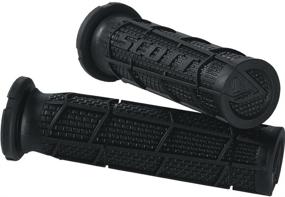 img 1 attached to 🏍️ Scott Sports Black Radial Full Waffle ATV Grips