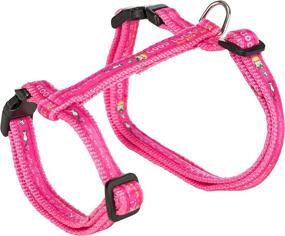 img 1 attached to 🐱 Luxury Trixie Cat Harness and Lead Set: Stylish Nylon Patterns for Large Cats!