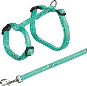 img 3 attached to 🐱 Luxury Trixie Cat Harness and Lead Set: Stylish Nylon Patterns for Large Cats!