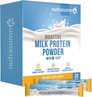 nutrasumma idp®, next generation immune defense protein - 2g x 30 packs, purified non-gmo new zealand colostrum enhances immune system and gut functionality logo