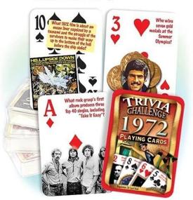 img 4 attached to Flickback 1972 Trivia Playing Cards