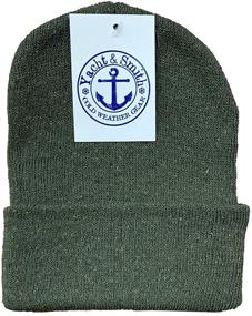 img 1 attached to Yacht & Smith Kids Winter Beanie Hat Assorted Colors Pack - Warm Acrylic Cap for Bulk Purchase