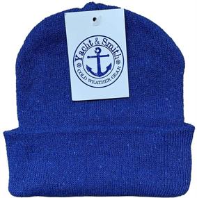 img 3 attached to Yacht & Smith Kids Winter Beanie Hat Assorted Colors Pack - Warm Acrylic Cap for Bulk Purchase