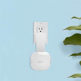 img 3 attached to Space Saving Outlet Mount Holder for eero Mesh WiFi System (3 Pack) - No Messy Wires or Screws! (NOT for eero 6 / eero pro 6)