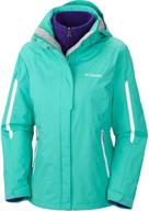 columbia bugaboo interchange jacket oceanic women's clothing logo