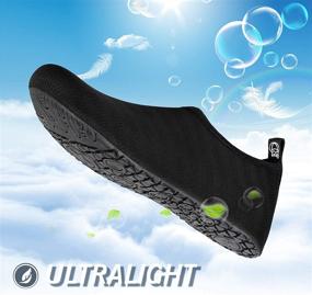 img 2 attached to IceUnicorn Water Shoes Quick Barefoot Men's Shoes