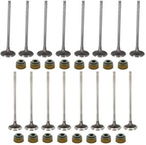 img 3 attached to 🚗 SOHC EJ25 Intake Exhaust Valves for Subaru Impreza Forester Baja Legacy - 13201AA361 13202AA371